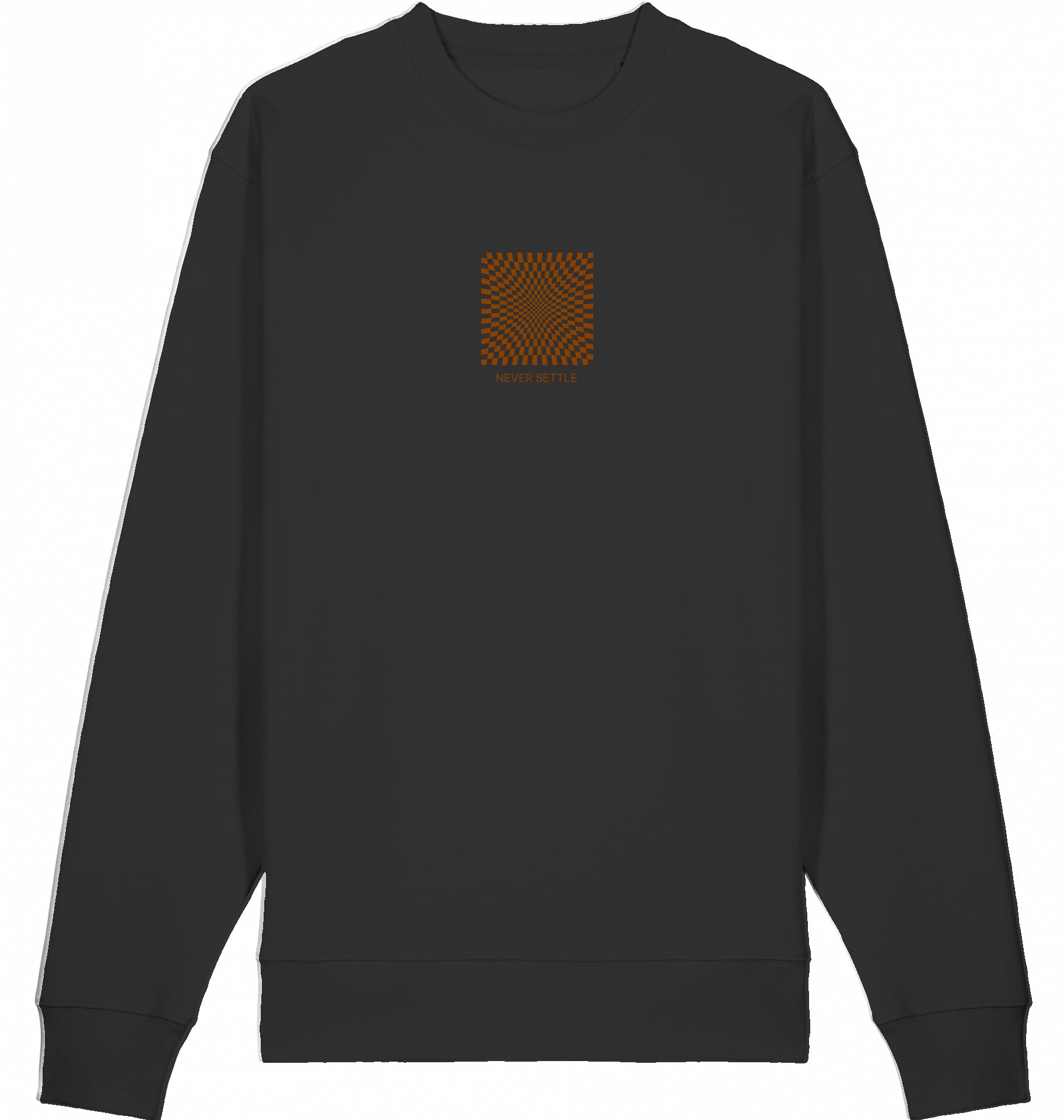 NEVER SETTLE ICONIC BIO SWEATER