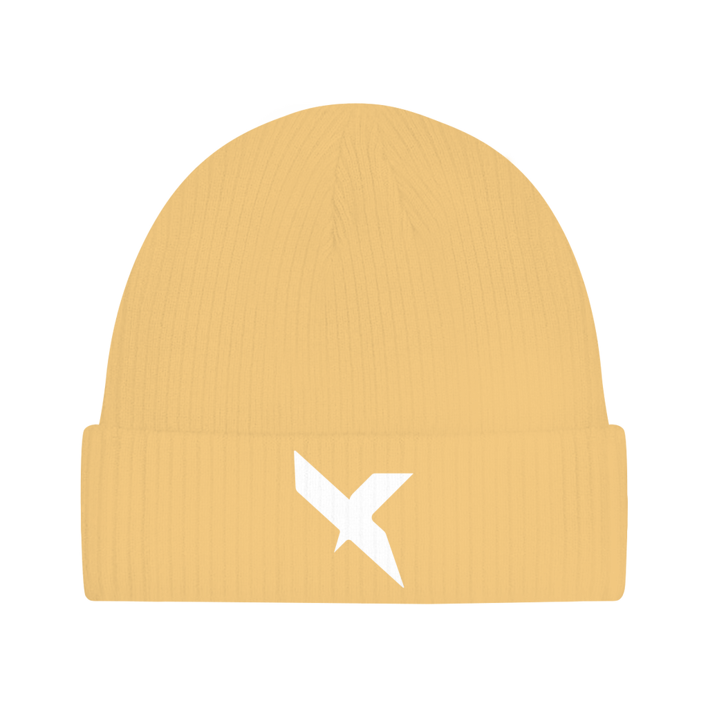 LOGO BEANIE SAND