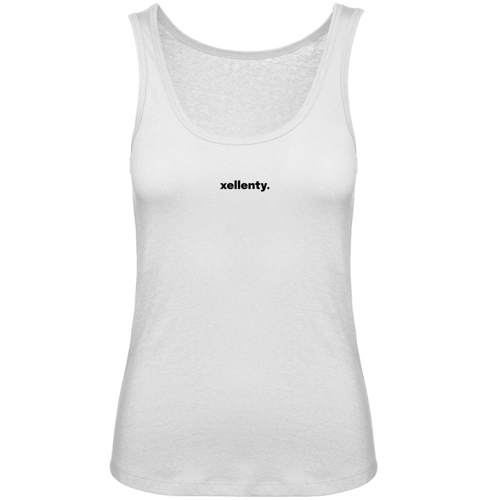 LETTERING TANK TOP WHITE