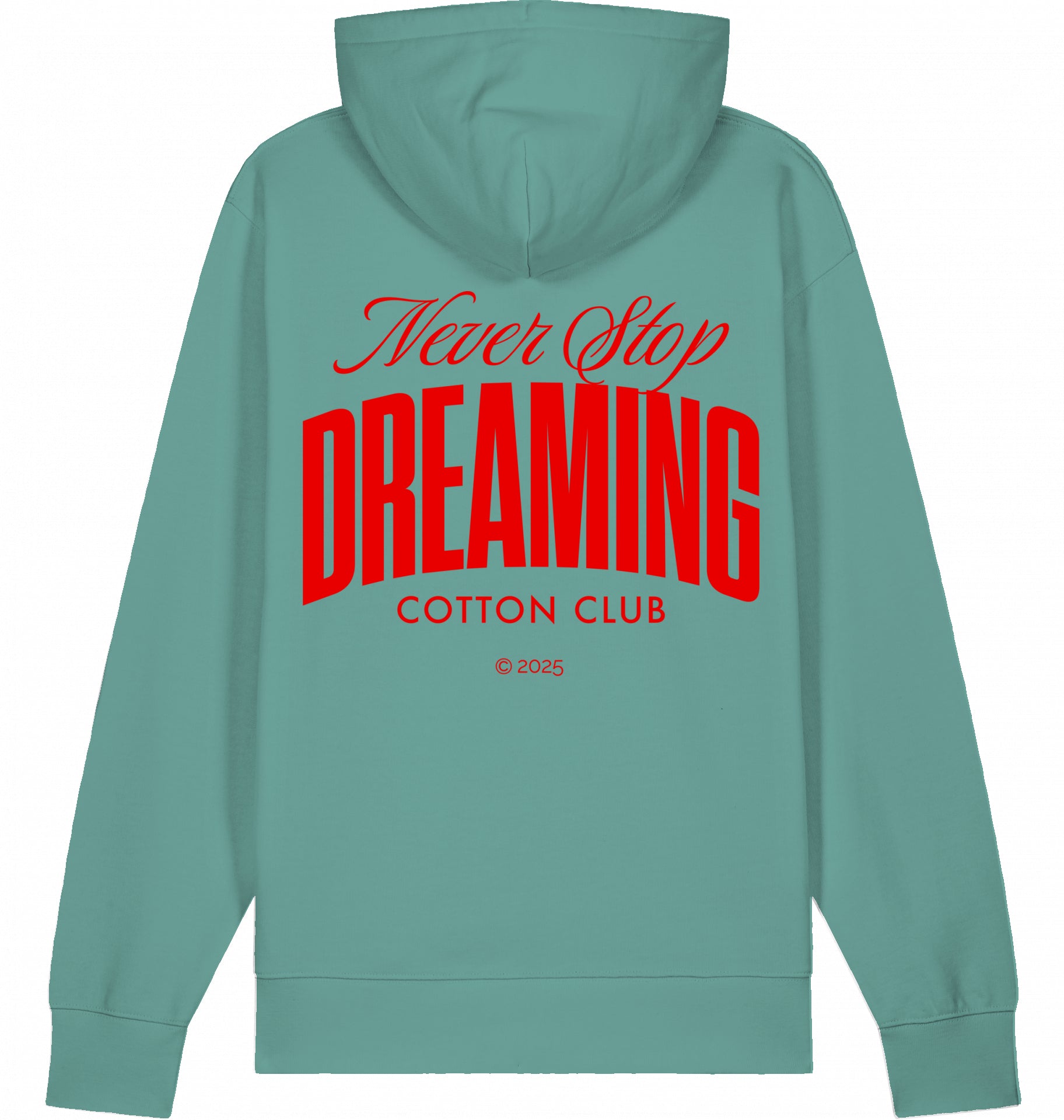 NEVER STOP DREAMING ICONIC BIO HOODIE