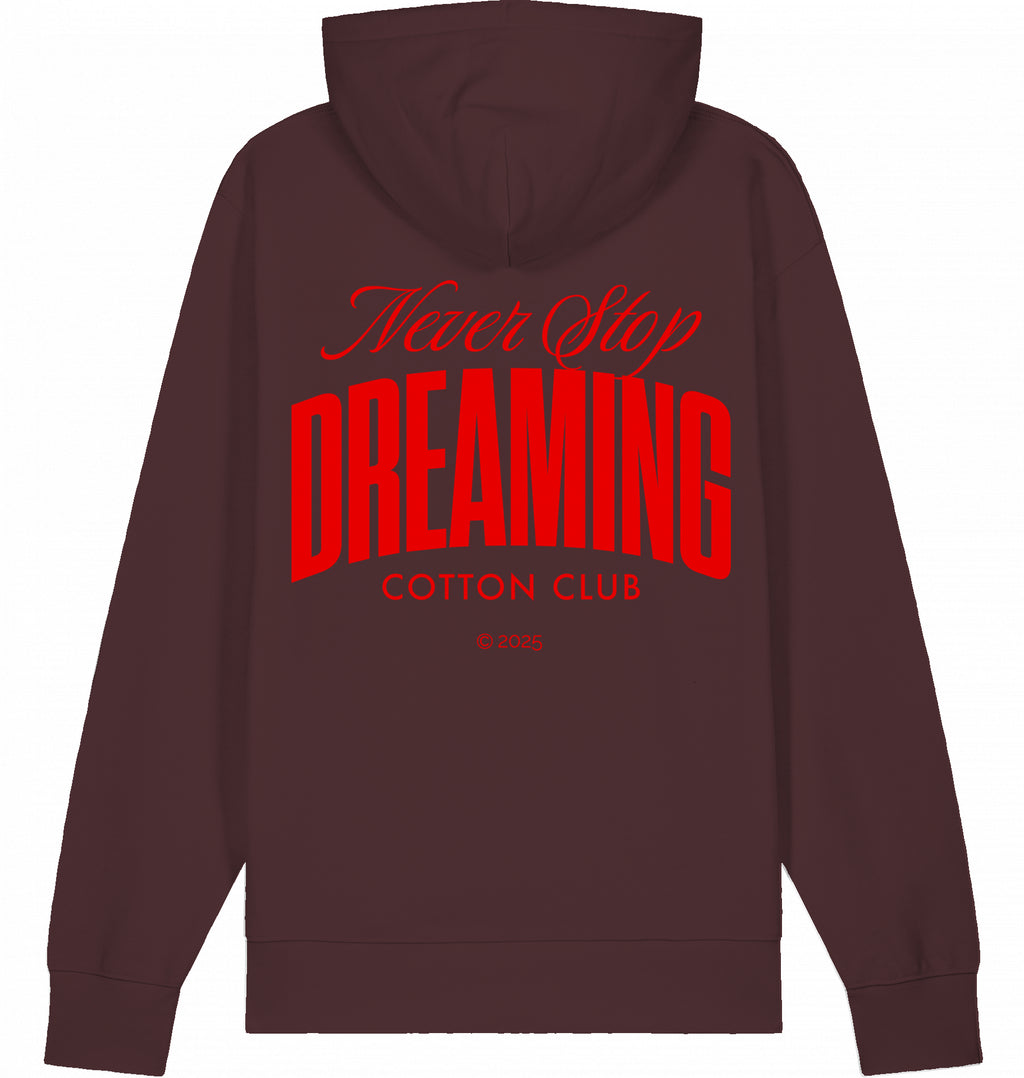 NEVER STOP DREAMING ICONIC BIO HOODIE