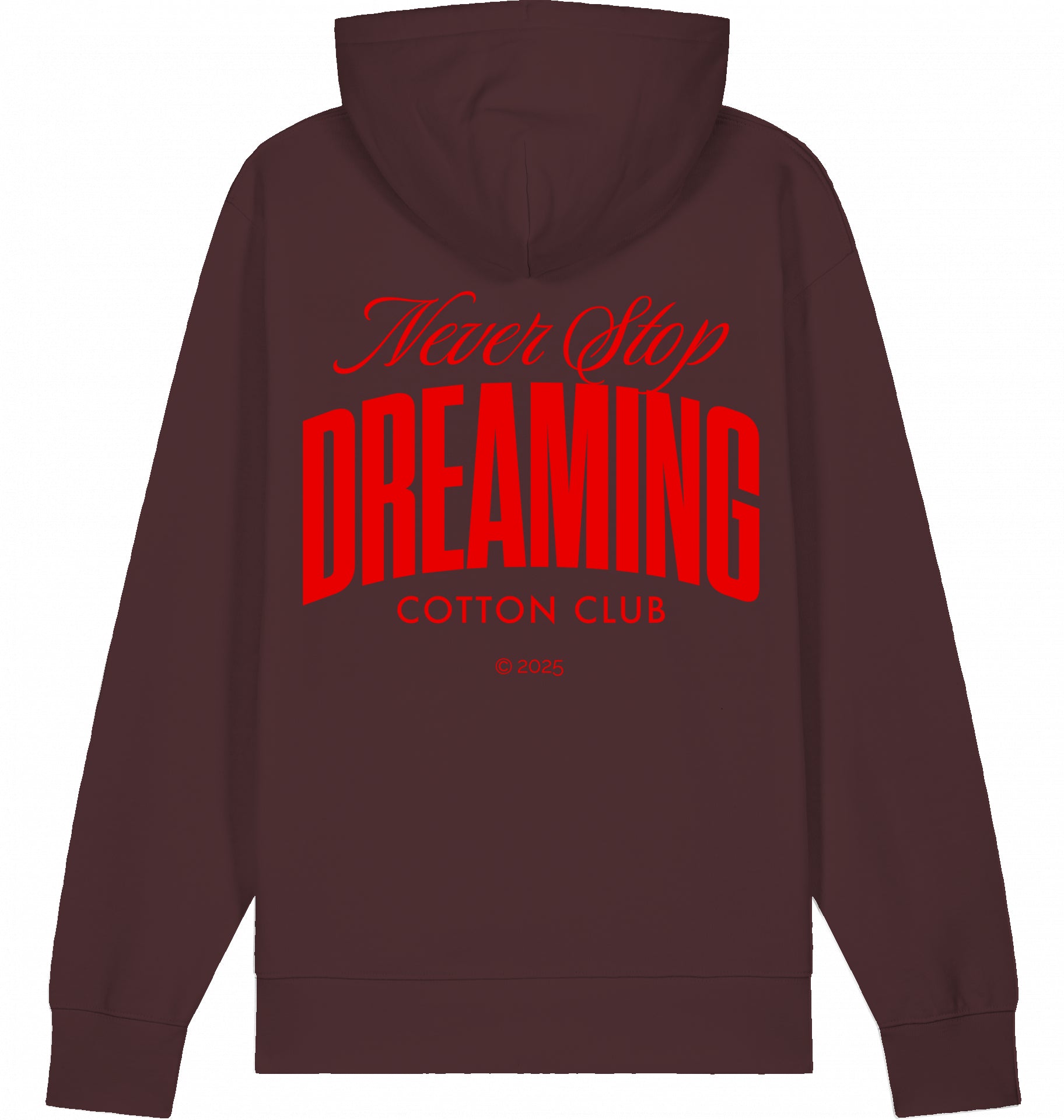 NEVER STOP DREAMING ICONIC BIO HOODIE