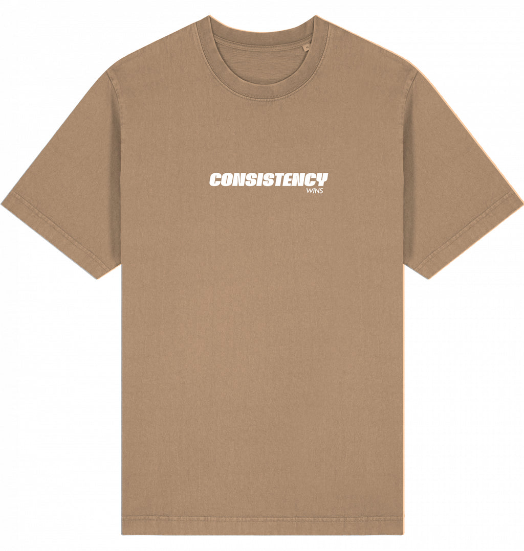CONSISTENCY WINS HEAVY OVERSIZED TEE