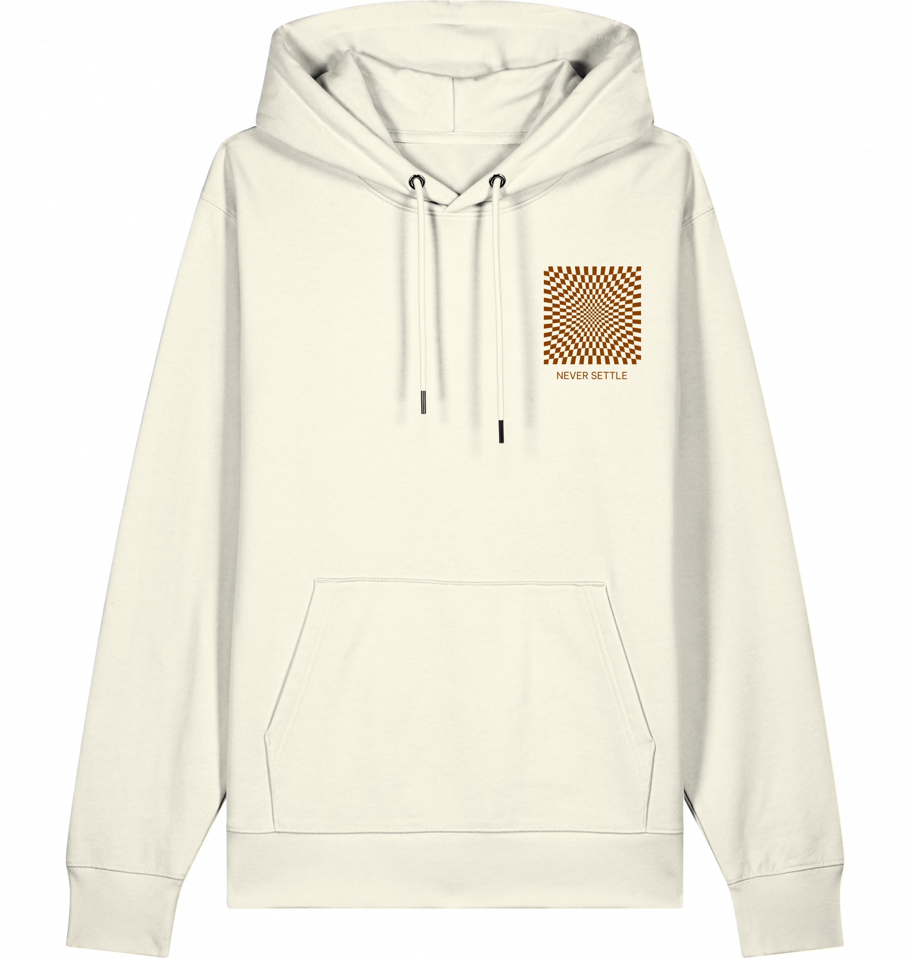 NEVER SETTLE ICONIC BIO HOODIE