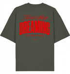 NEVER STOP DREAMING OVERSIZED BIO TEE