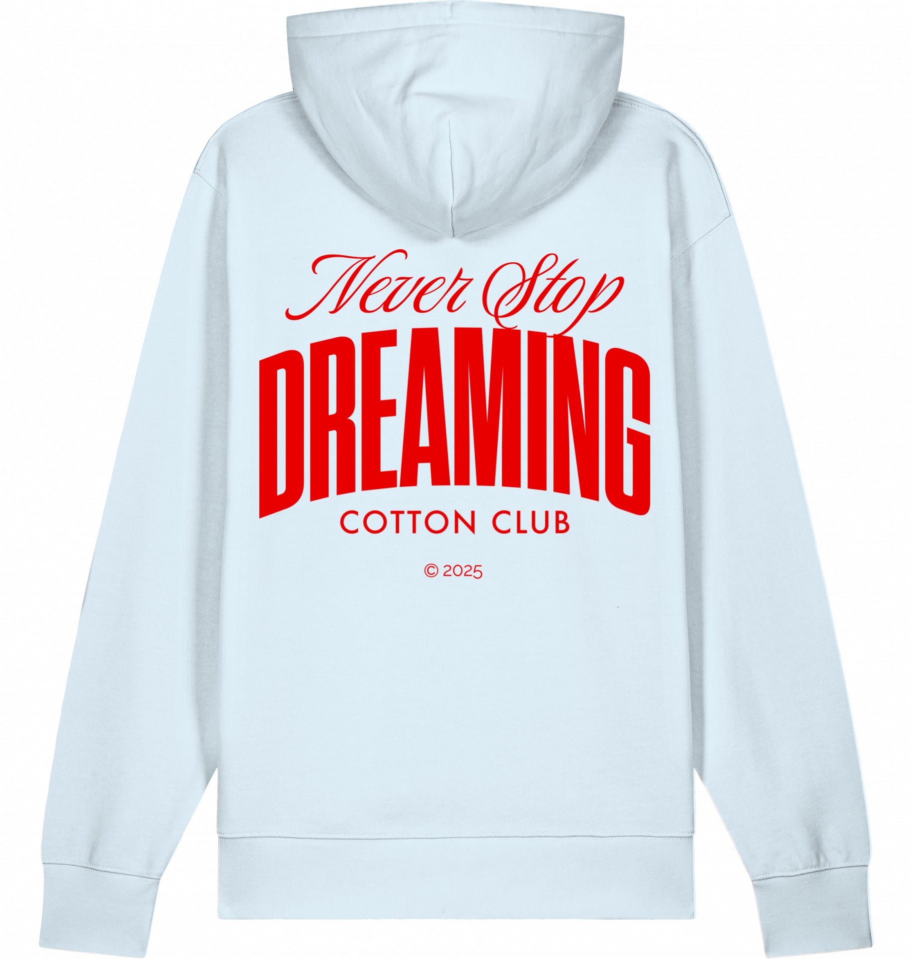 NEVER STOP DREAMING ICONIC BIO HOODIE