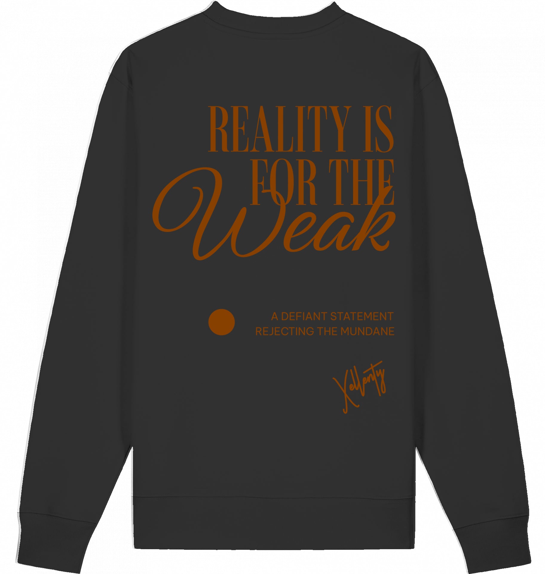 NEVER SETTLE ICONIC BIO SWEATER