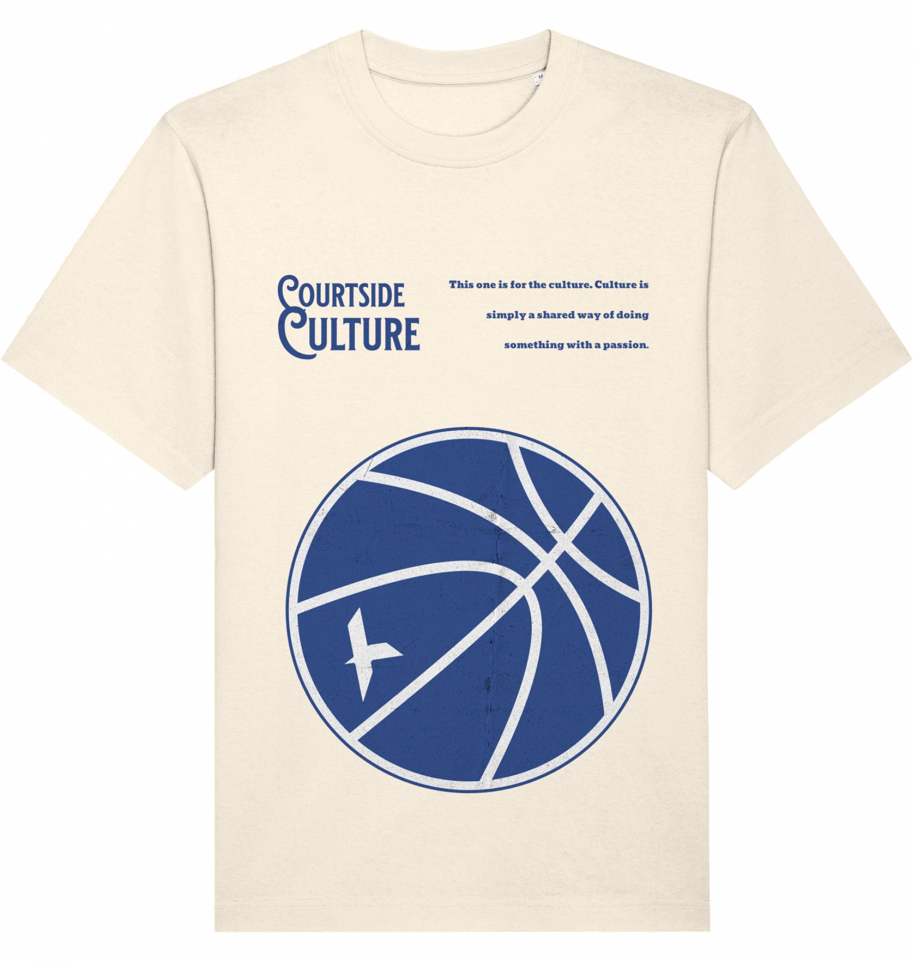 COURTSIDE CULTURE OVERSIDE BIO TEE