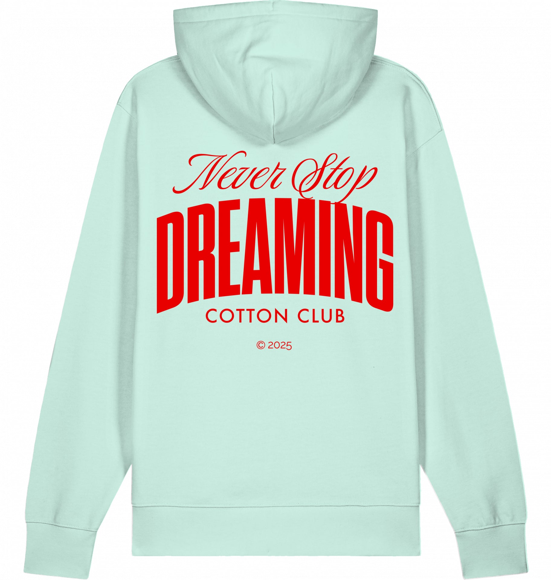 NEVER STOP DREAMING ICONIC BIO HOODIE
