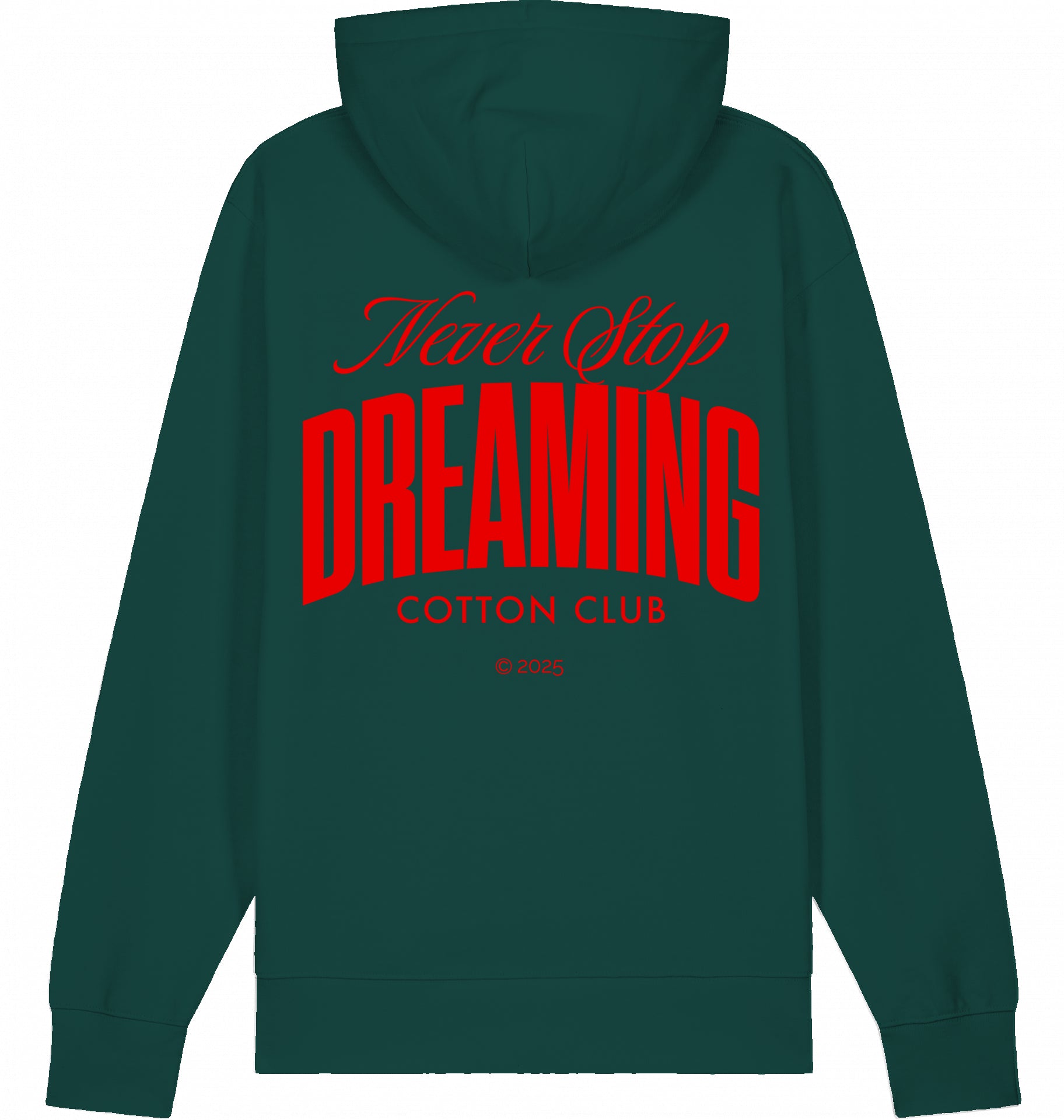 NEVER STOP DREAMING ICONIC BIO HOODIE