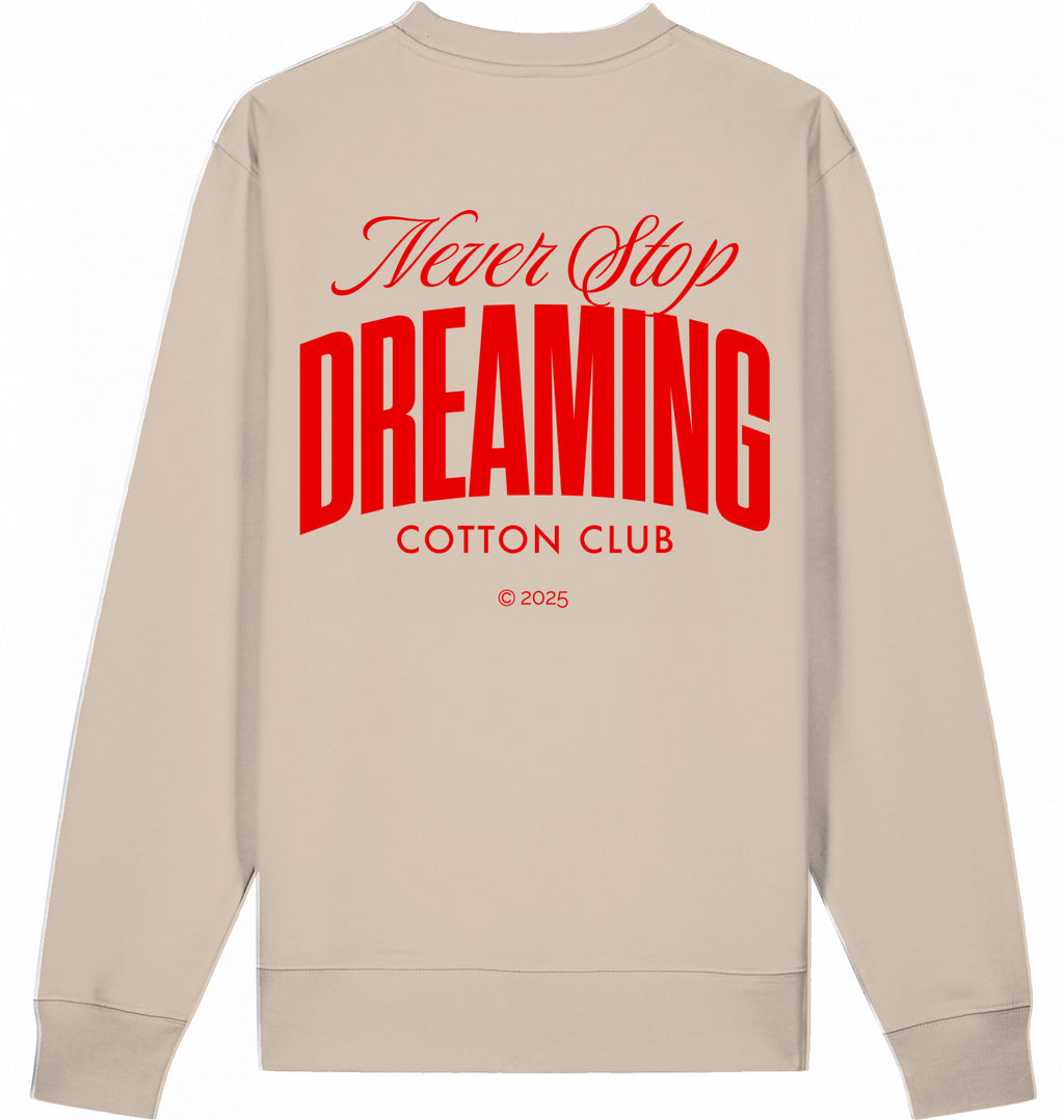 NEVER STOP DREAMING ICONIC BIO SWEATER