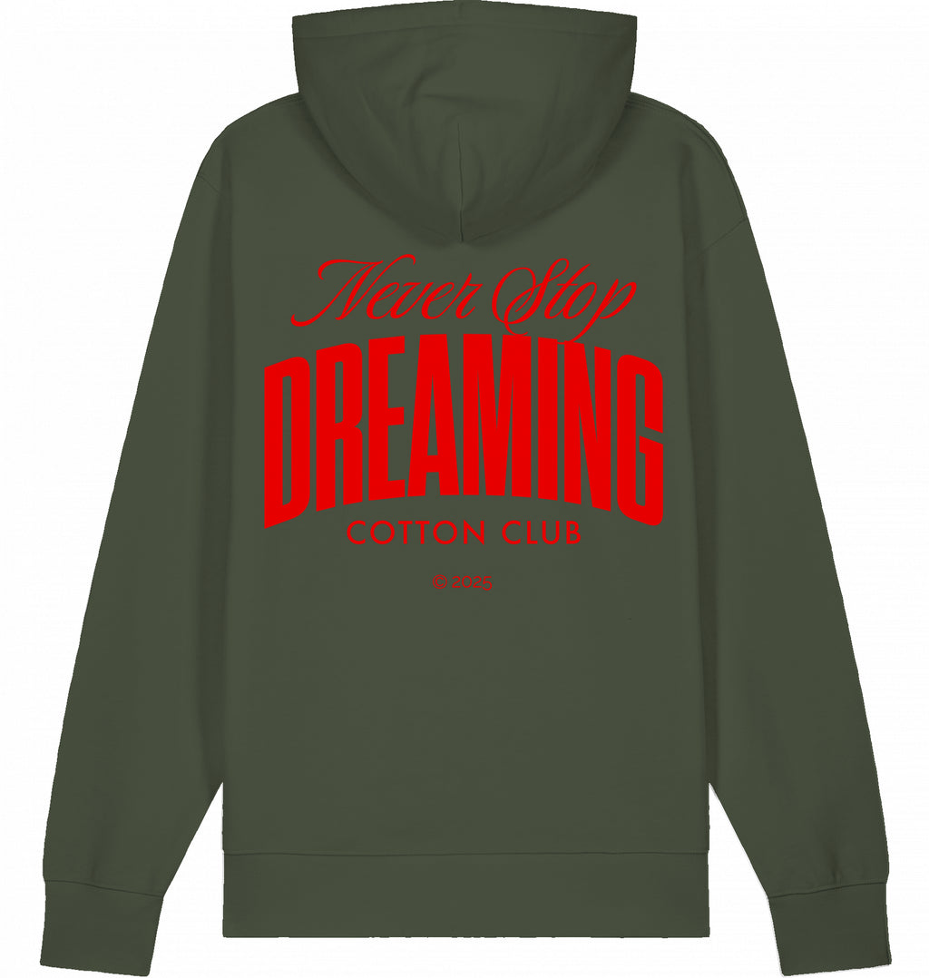 NEVER STOP DREAMING ICONIC BIO HOODIE