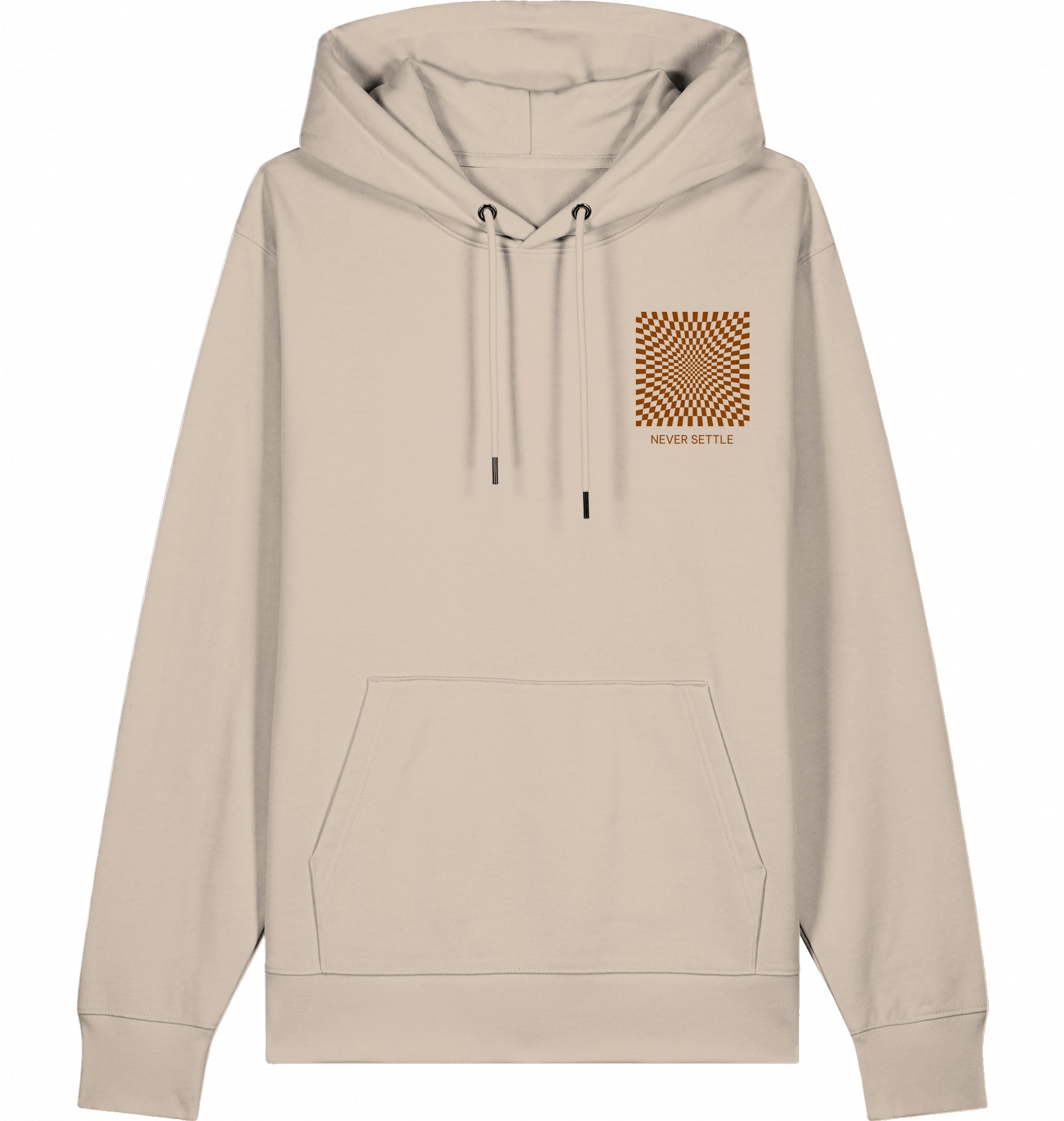NEVER SETTLE ICONIC BIO HOODIE